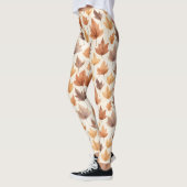 Rustig, gedroogd esdoornloof leggings (Links)