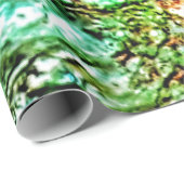 Rustig geel abstract inpakpapier, Schitterend zonn Cadeaupapier (Rol Hoek)