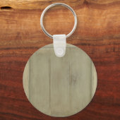 Rustig Geschilderd Hout Sleutelhanger (Voorkant)