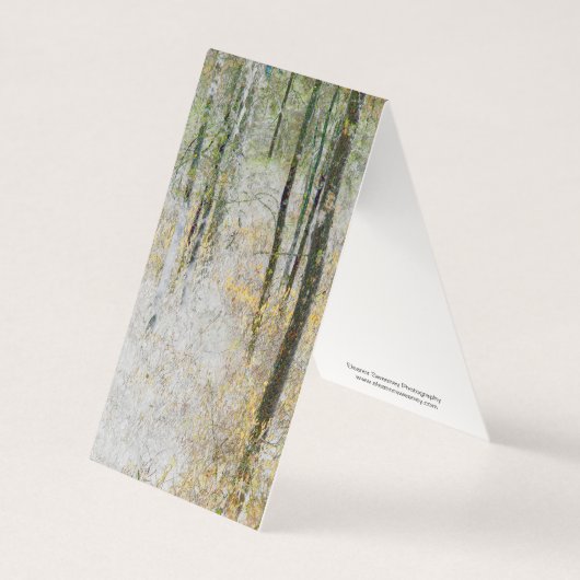 "Rustig" - Getransformeerde foto van bomen in een Kaart (Voorkant)