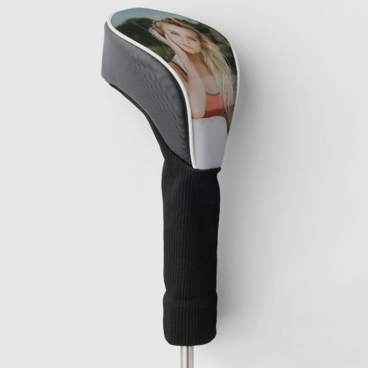 RUSTIG! Golf Head Hoesje - gepersonaliseerd Afbeel Golfheadcover (Schuin)
