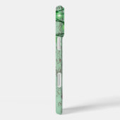 Rustig groen hout aangepaste vierkante foto puppy Case-Mate iPhone case (Achterkant / Rechts)