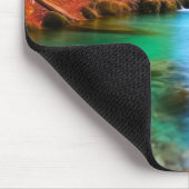 Rustig herfst rivierlandschap muismat (Hoek)