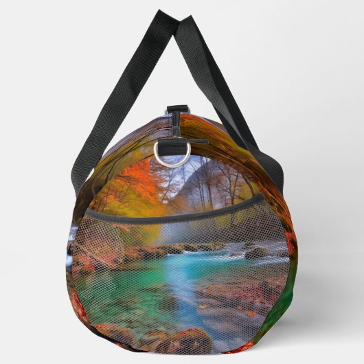 Rustig herfst rivierlandschap plunjezak (Rechts)