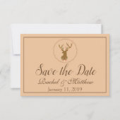 Rustig hert save the date (Voorkant)