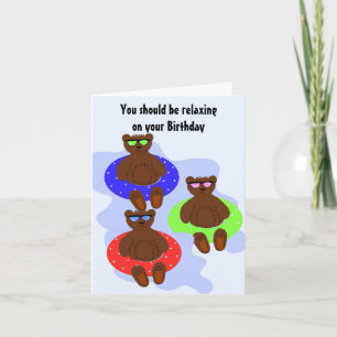 Rustig, het is jouw verjaardag kaart