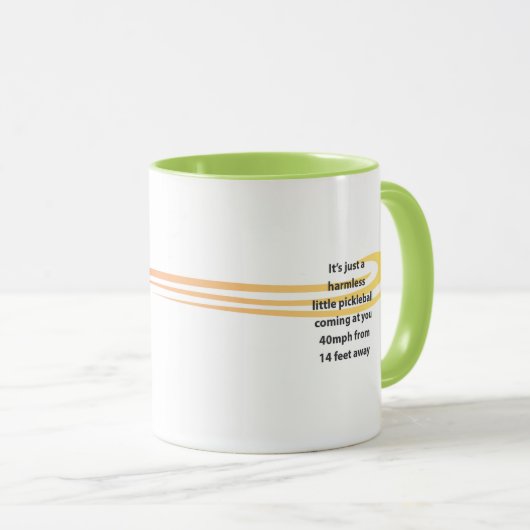 Rustig, het is maar Pickleball Mok (Voorkant rechts)