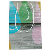 Rustig houtsdesign medium cadeauzakje (Voorkant)