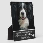 Rustig huisdier voor altijd in ons hart | Fotoheri Fotoplaat (Zijkant)