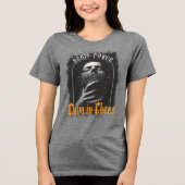 Rustig in chaos Tri-Blend shirt (Voorkant)