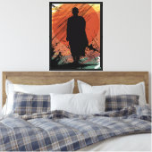 Rustig in de chaos canvas afdruk (Insitu (Slaapkamer))