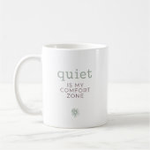 Rustig is mijn comfortzone - Soft Rebellion Series Koffiemok (Links)