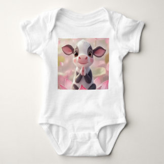 Rustig Kalf op Lotus - Baby Bodysuit
