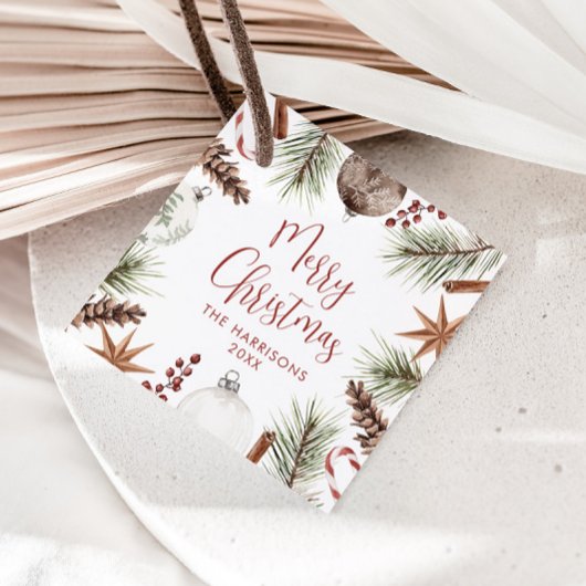 Rustig Kerstfeest  Bedankjes Labels
