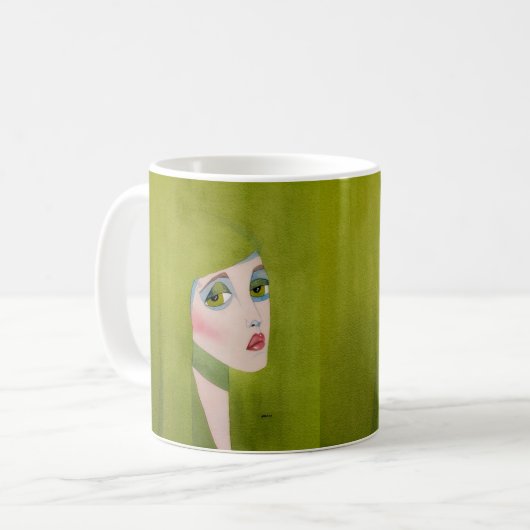 "Rustig" Koffiemok (Voorkant links)