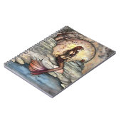 Rustig Lagune Zeemeermin Kunst Notitieboek (Linkerzijde)