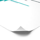 Rustig landschap Rustig Natuur Bergen Perfect Poster (Hoek)