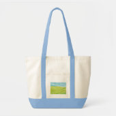 Rustig landschap tote bag (Voorkant)