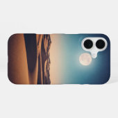 Rustig Maans Desertschoon iPhone 16 Hoesje (Achterkant horizontaal)