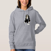 Rustig maar als deze kat met een dutje. hoodie (Voorkant)