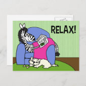 Rustig maar. briefkaart (Voorkant / Achterkant)