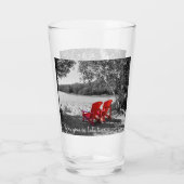 Rustig maar dat je op Lake tijd bent Glas (Achterkant)