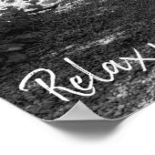 Rustig maar dat je op Lake tijd bent Poster (Hoek)