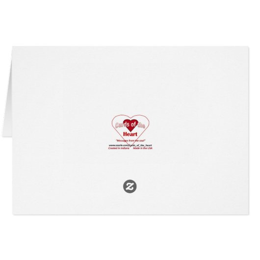 Rustig maar.....God heeft het bedekt - blanco binn (Achterkant Horizontaal)