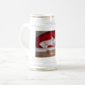 Rustig maar, heb een brouwtje! bierpul (Voorkant links)