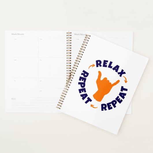 Rustig maar. Herhaal. Herhaal. Planner (Display)