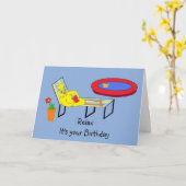 Rustig maar, het is je verjaardag. kaart (Gele Bloem)