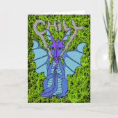 Rustig maar, het is je verjaardagskaart kaart (Voorkant)