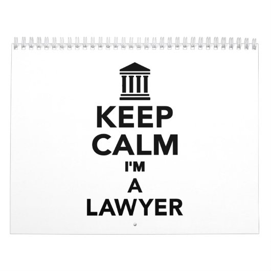 Rustig maar, ik ben advocaat kalender (Hoes)