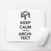 Rustig maar, ik ben architect muismat (Met muis)