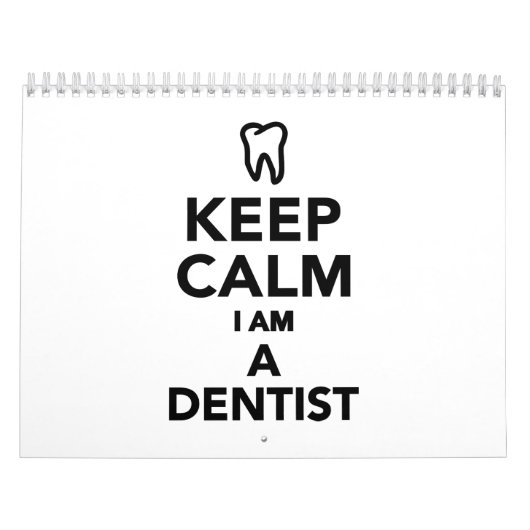 Rustig maar, ik ben een Dentist Kalender (Hoes)
