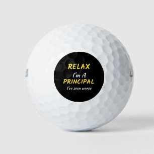 Rustig maar, ik ben een directeur die ik erger heb golfballen
