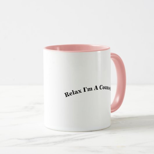 Rustig maar, ik ben een raadgever-Mok Mok (Voorkant rechts)