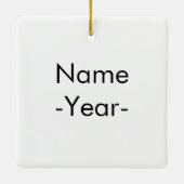 Rustig maar, ik ben een wax-expert keramisch ornament (Achterkant)