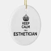 Rustig maar, ik ben estheticus. keramisch ornament (Rechts)