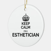 Rustig maar, ik ben estheticus. keramisch ornament (Links)