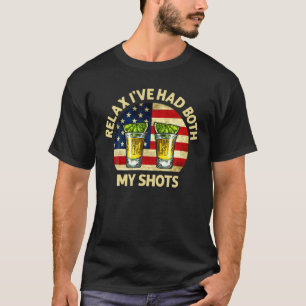 Rustig maar, ik heb allebei mijn schoenen gehad, g t-shirt