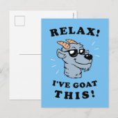 Rustig maar. Ik heb dit gegeten Briefkaart (Voorkant / Achterkant)