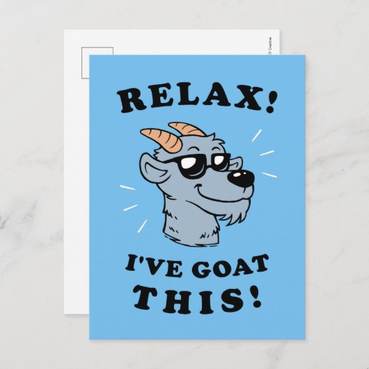 Rustig maar. Ik heb dit gegeten Briefkaart (Voorkant / Achterkant)