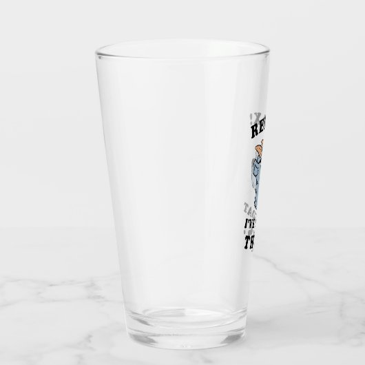 Rustig maar. Ik heb dit gegeten Glas (Rechts)