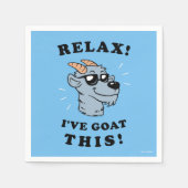 Rustig maar. Ik heb dit gegeten Servet (Voorkant)