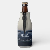 Rustig maar, je bent op Lake Time Boating Flesjeskoeler (Fles Achterkant)