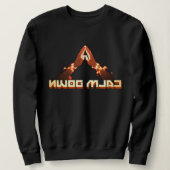 Rustig maar! Mirror Afbeelding reverse typografie Trui (Design voorkant)