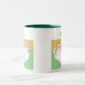 Rustig maar. tweekleurige koffiemok (Center)