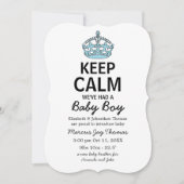 Rustig maar, we hebben een kleine jongen gehad, Ba Kaart (Voorkant)