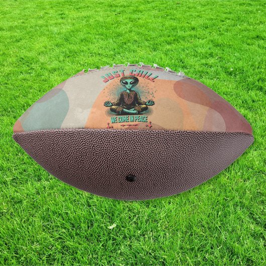 Rustig maar, we komen in vrede american football